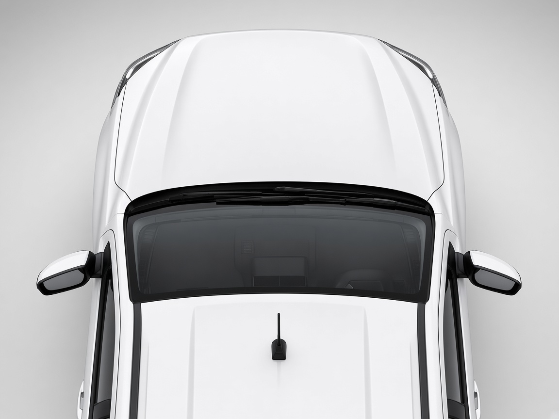 Mazda BT-50 2021-2025 above view