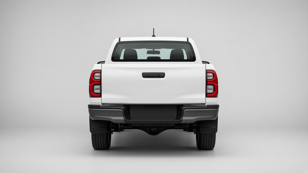Toyota Hilux 2021-2025 rear view