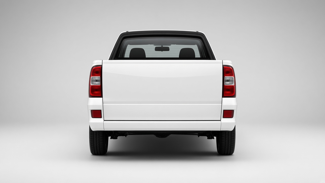 Nissan NP200 2018-2024 rear view