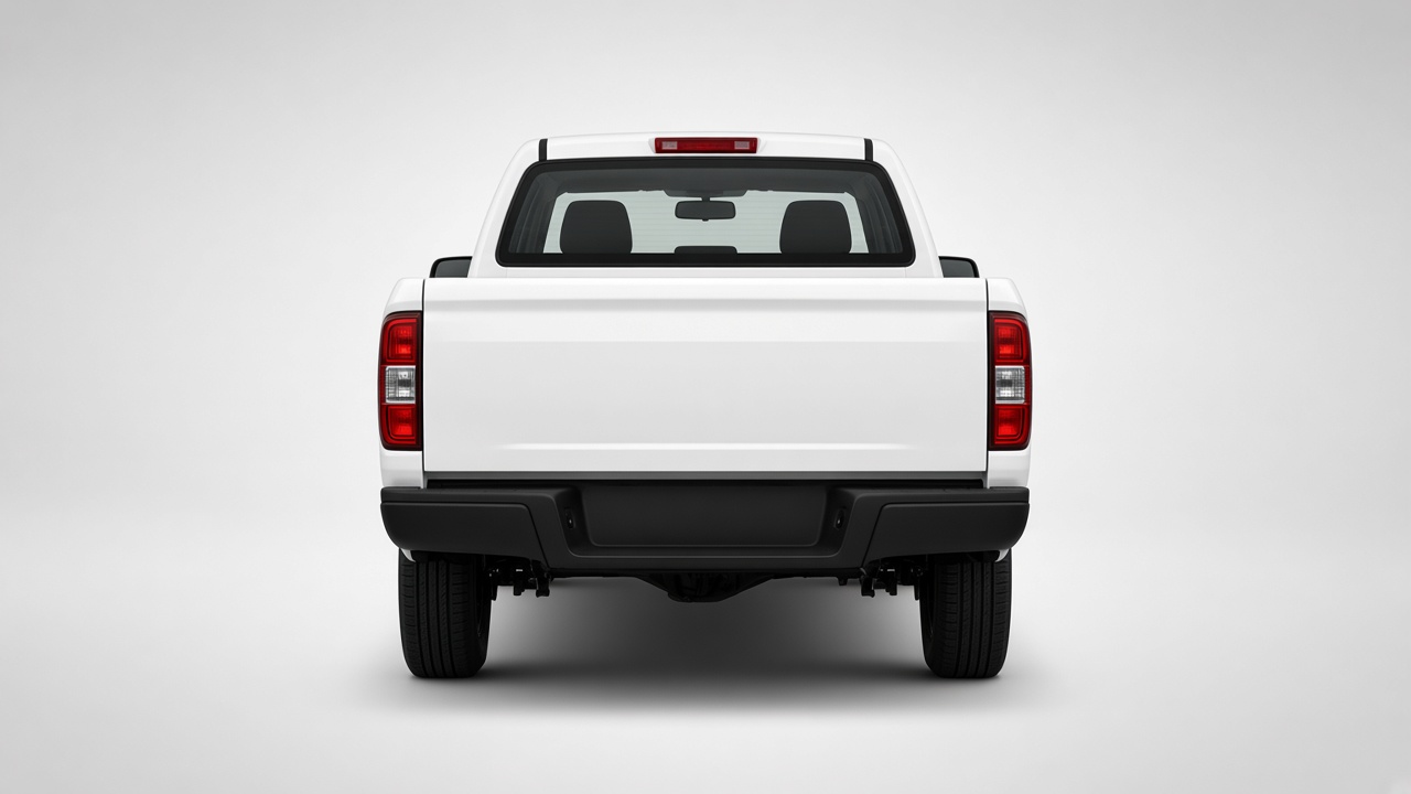 Nissan NP300 Hardbody 2016-2024 rear view